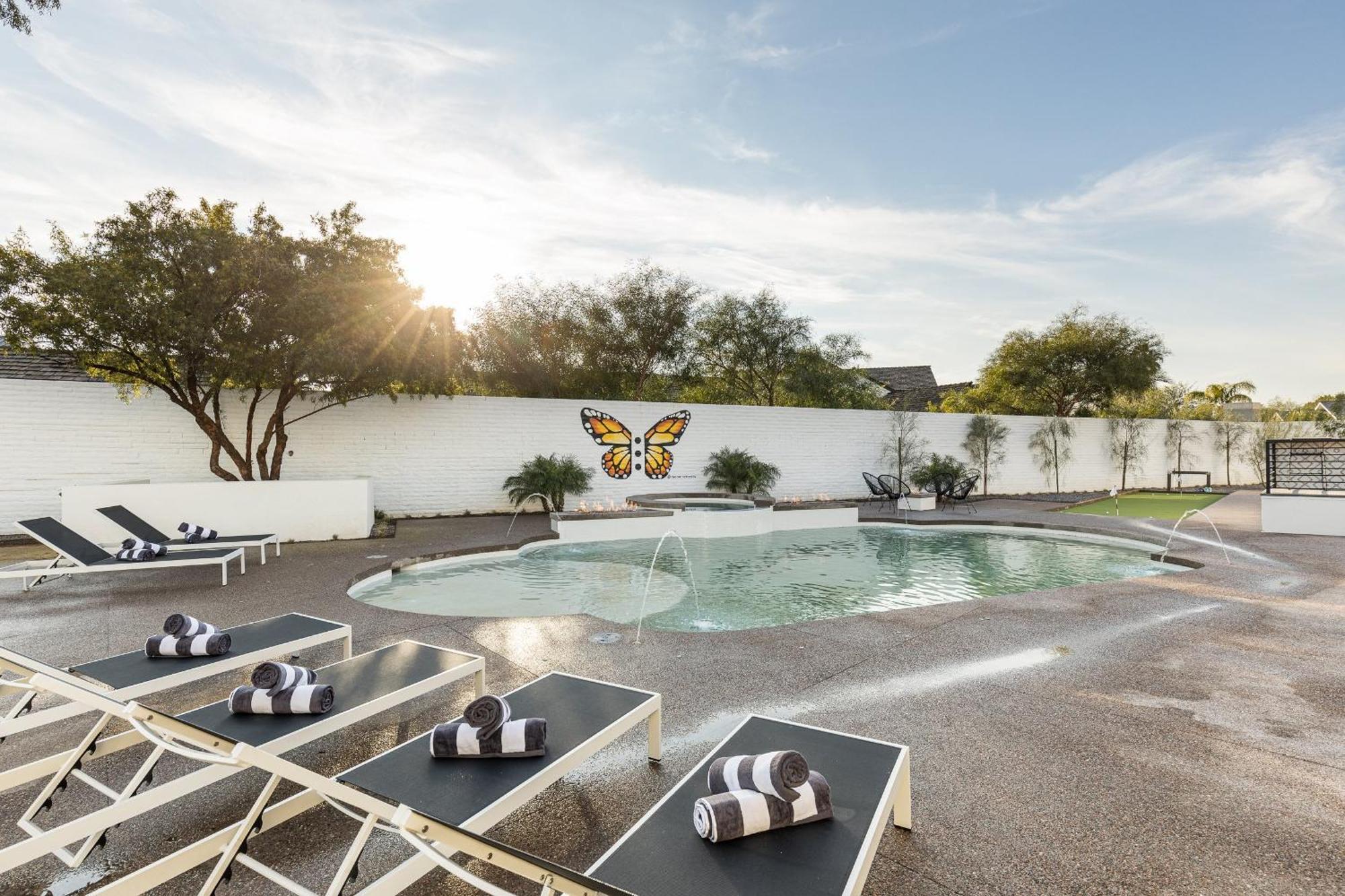 Luxury Micro-Resort, Theater, Sauna, Heated Pool Phoenix Exterior foto