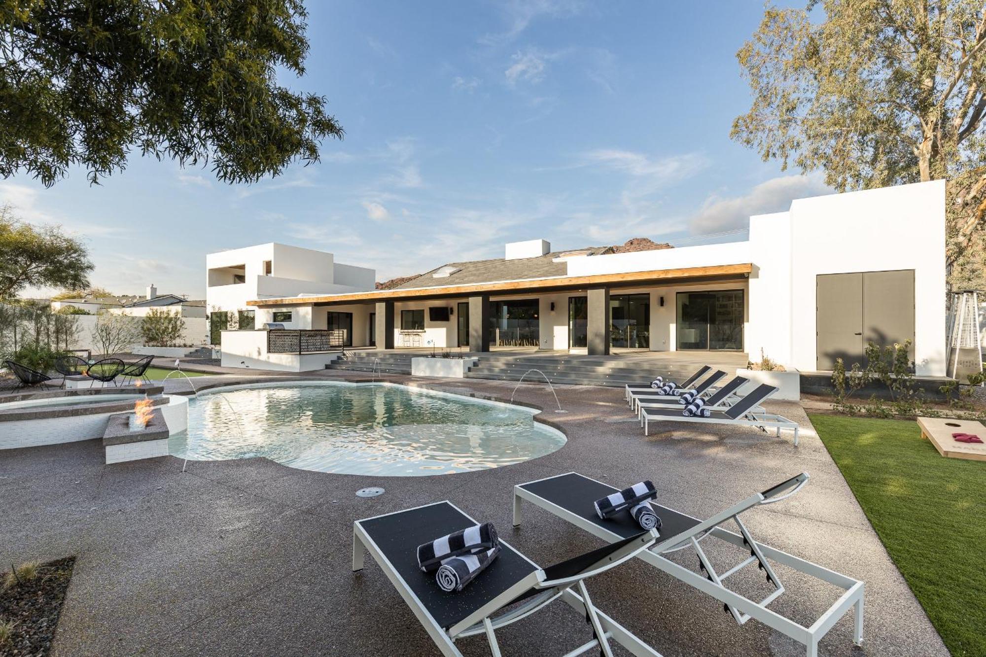 Luxury Micro-Resort, Theater, Sauna, Heated Pool Phoenix Exterior foto